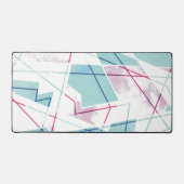 Geometrisches Muster für "Washout" Schreibtischunterlage (Vorderseite)