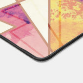 Geometrisches Muster für "Washout" Schreibtischunterlage (Ecke)