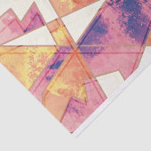 Geometrisches Muster für "Washout" Seidenpapier (Ausschnitt)