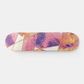 Geometrisches Muster für "Washout" Skateboard (Horizontal)