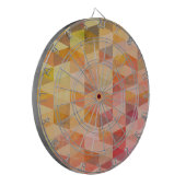 Geometrisches Muster für weiches Dreieck Dartscheibe (Vorderseite Links)