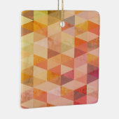 Geometrisches Muster für weiches Dreieck Keramikornament (Rechts)