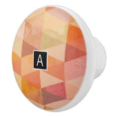 Geometrisches Muster für weiches Dreieck | MIT MON Keramikknauf (Rechts)