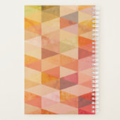 Geometrisches Muster für weiches Dreieck | MIT MON Planer (Rückseite)