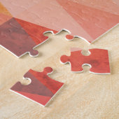 Geometrisches Muster für weiches Dreieck | MIT MON Puzzle (Seite)