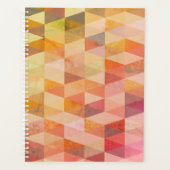 Geometrisches Muster für weiches Dreieck Planer (Vorderseite)