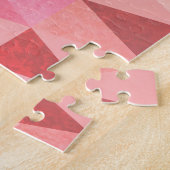 Geometrisches Muster für weiches Dreieck Puzzle (Seite)