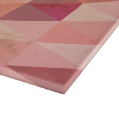 Geometrisches Muster für weiches Dreieck Schneidebrett (Ecke)