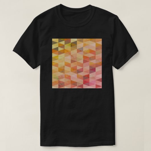 Geometrisches Muster für weiches Dreieck T-Shirt (Design vorne)