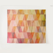 Geometrisches Muster für weiches Dreieck Wandteppich (Vorderseite (Horizontal))