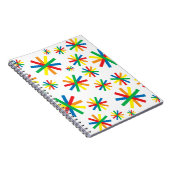 Geometrisches Muster geometrischer Art Notizblock (Rechte Seite)