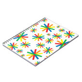 Geometrisches Muster geometrischer Art Notizblock (Linke Seite)