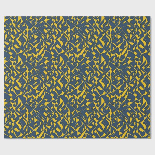 Geometrisches Muster Geschenkpapier (Flach)