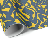 Geometrisches Muster Geschenkpapier (Rolleneckpunkt)