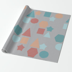 Geometrisches Muster Geschenkpapier