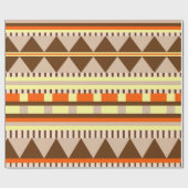 Geometrisches Muster Geschenkpapier (Flach)