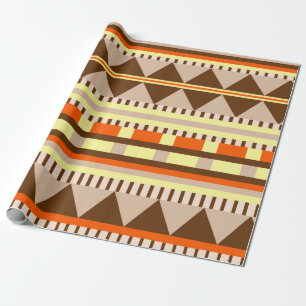 Geometrisches Muster Geschenkpapier