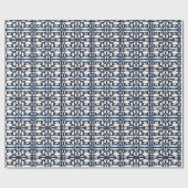 Geometrisches Muster Geschenkpapier (Flach)
