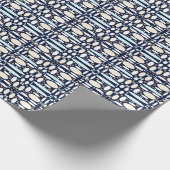 Geometrisches Muster Geschenkpapier (Ecke)