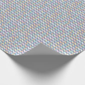 Geometrisches Muster Geschenkpapier (Ecke)