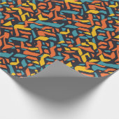 Geometrisches Muster Geschenkpapier (Ecke)