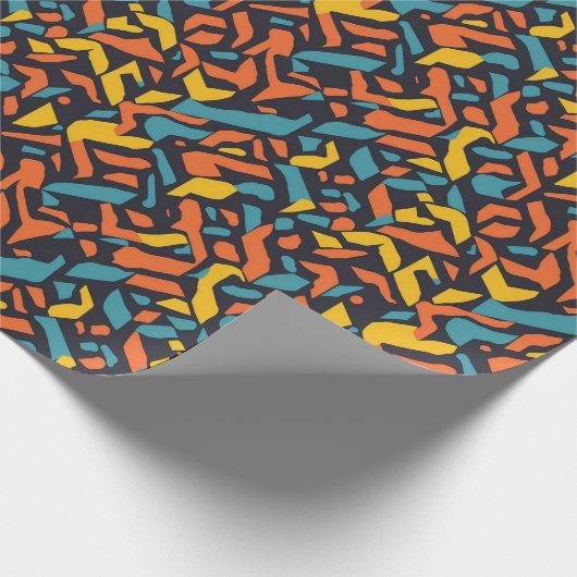 Geometrisches Muster Geschenkpapier (Ecke)