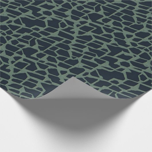 Geometrisches Muster Geschenkpapier (Ecke)