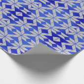 Geometrisches Muster Geschenkpapier (Ecke)