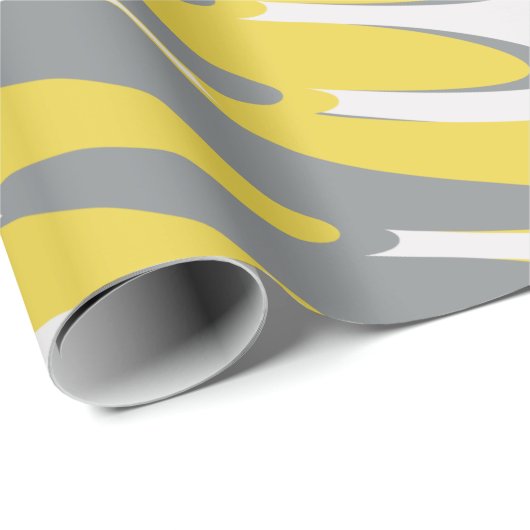 Geometrisches Muster Geschenkpapier (Rolleneckpunkt)