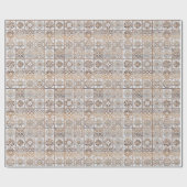 Geometrisches Muster Geschenkpapier (Flach)