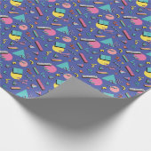 geometrisches Muster Geschenkpapier (Ecke)