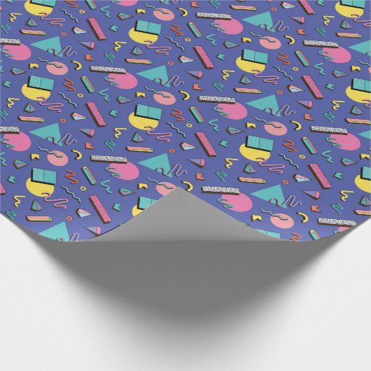 geometrisches Muster Geschenkpapier (Ecke)