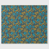 Geometrisches Muster Geschenkpapier (Flach)