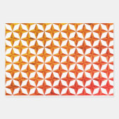 Geometrisches Muster Geschenkpapier Set (Vorderseite 3)