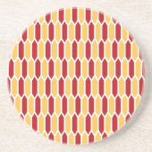 Geometrisches Muster Getränkeuntersetzer (Vorne)