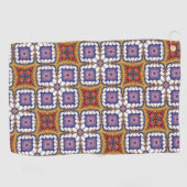 Geometrisches Muster Golfhandtuch (Horizontal)