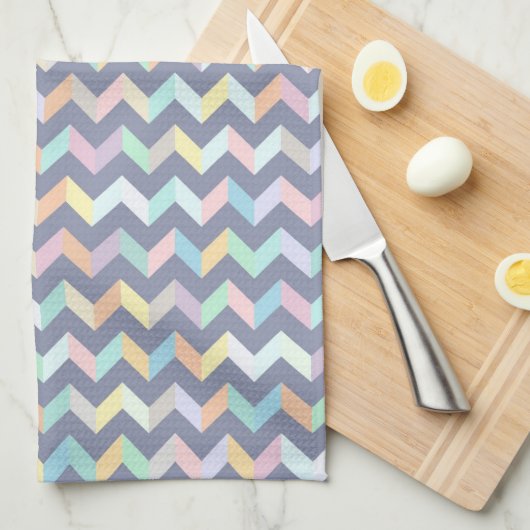 Geometrisches Muster Handtuch (Viertel Falte)