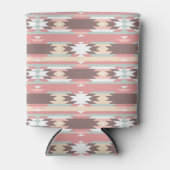 Geometrisches Muster im aztec-Stil 2 Dosenkühler (Vorderseite)
