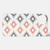 Geometrisches Muster im aztec-Stil Case-Mate iPhone Hülle (Rückseite (Horizontal))