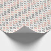 Geometrisches Muster im aztec-Stil Geschenkpapier (Ecke)