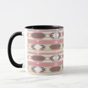 Geometrisches Muster im Aztekenstil 2 Tasse