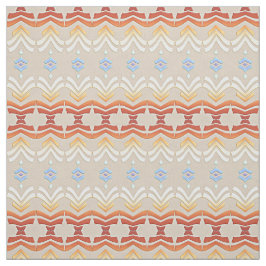 geometrisches Muster im ethnisch böhmischen Stil.  Stoff