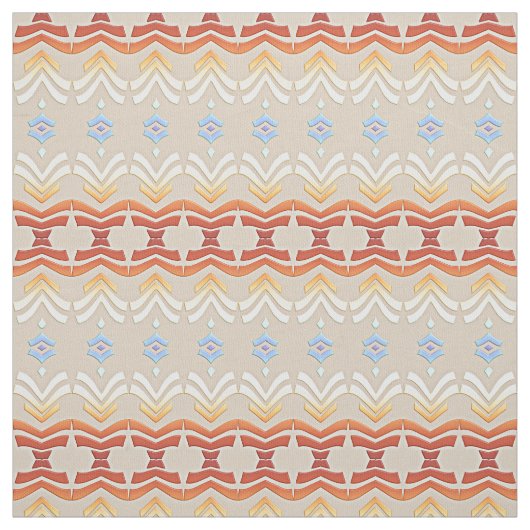 geometrisches Muster im ethnisch böhmischen Stil.  Stoff (Muster)