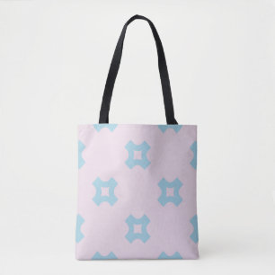 Geometrisches Muster im Funkstil, nahtlos, mit Cro Tasche