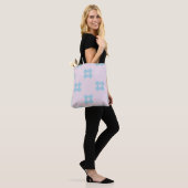 Geometrisches Muster im Funkstil, nahtlos, mit Cro Tasche (Am Model)