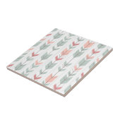 Geometrisches Muster im Retro-Stil Fliese (Seite)