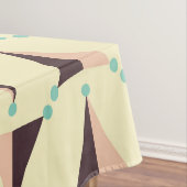 Geometrisches Muster im Retro-Stil Tischdecke (Beispiel)