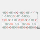 Geometrisches Muster im Retrostil Case-Mate iPhone Hülle (Rückseite (Horizontal))