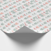 Geometrisches Muster im Retrostil Geschenkpapier (Ecke)