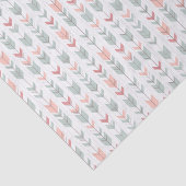 Geometrisches Muster im Retrostil Seidenpapier (Ausschnitt)